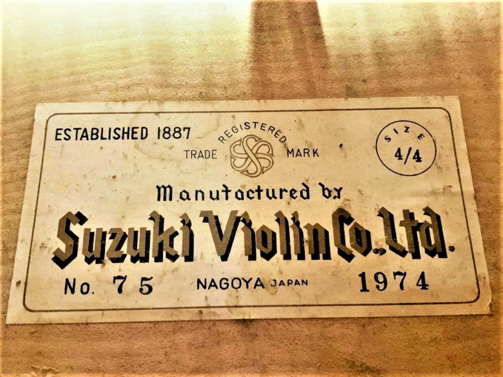 SUZUKI VIOLIN 鈴木バイオリン NO.75 チェロ 4/4 AUBERT 弦楽器 - 総合リサイクル いちばん堂